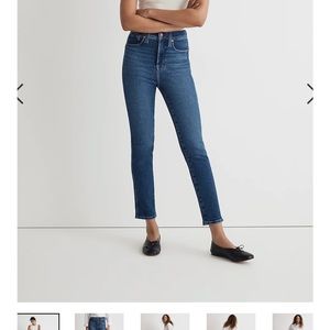 Madewell Petite Stovepipe Jeans